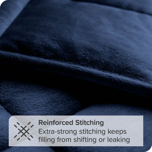 Bare HomeMinky Fleece Weighted Blanket & Reviews Wayfair